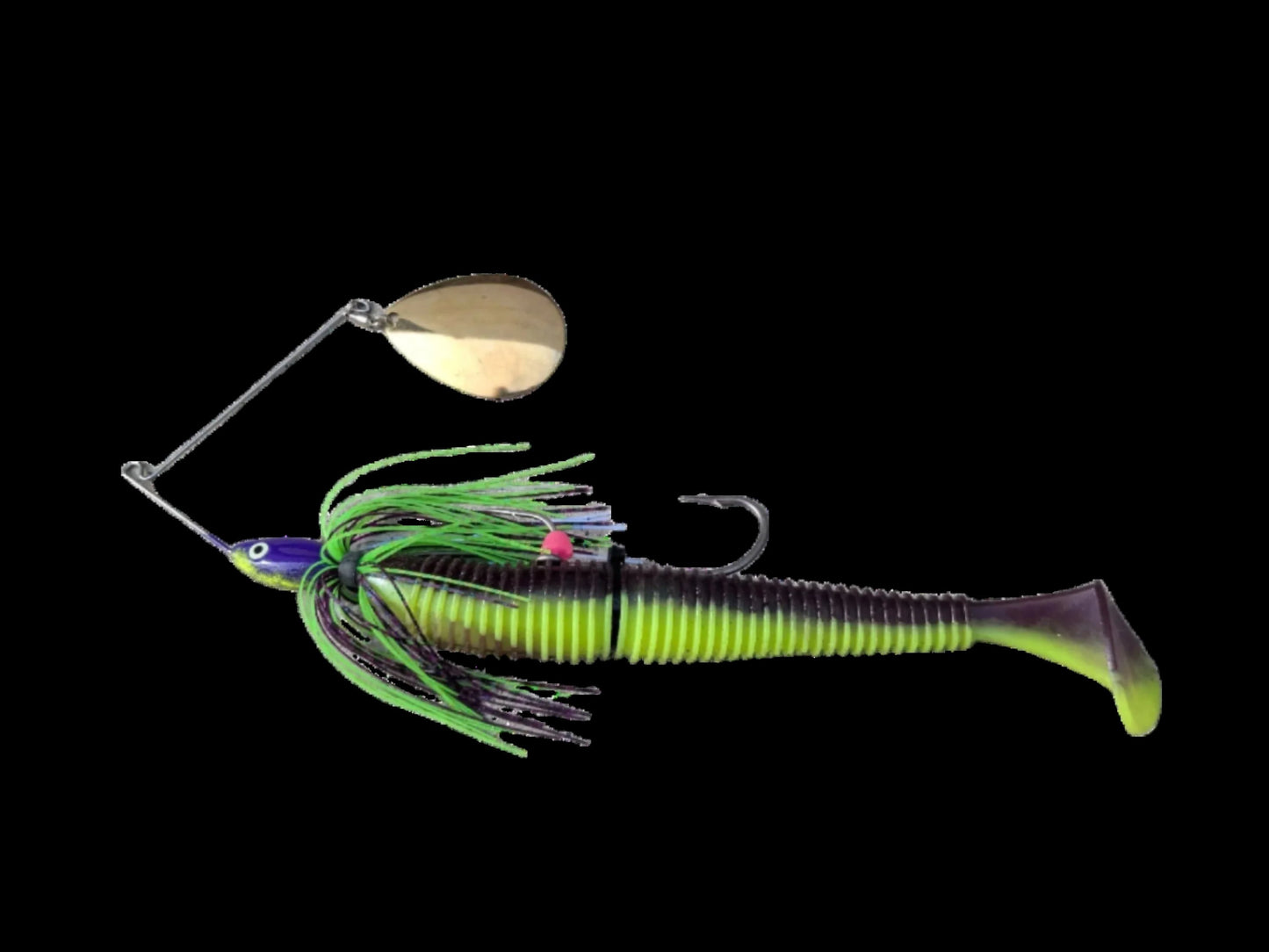 SCOPE BAIT 200mm Primal Paddle 1oz Purple/ Chartreuse