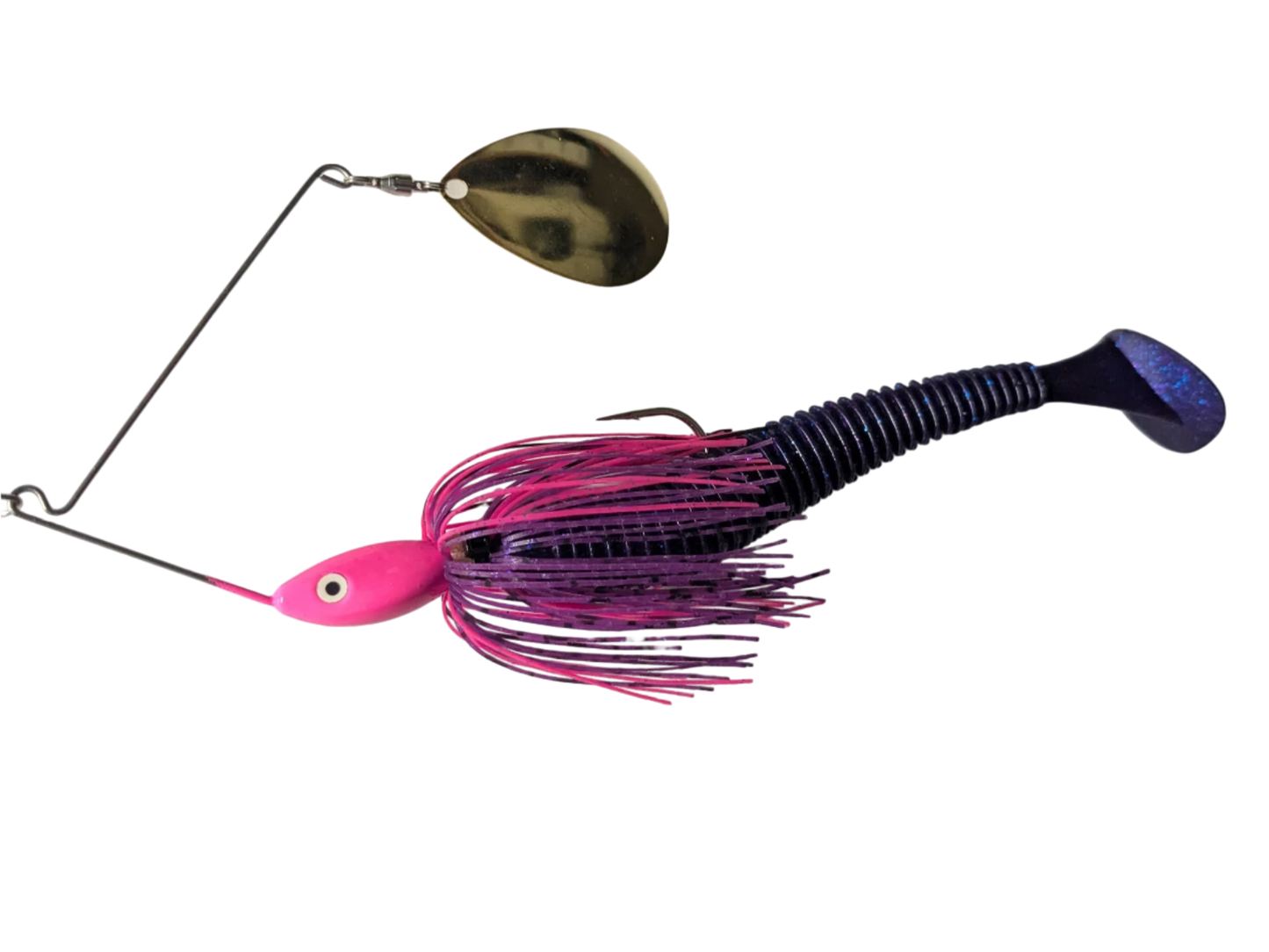 1 oz Spinnerbaits COSMIC PINK AND PURPLE
