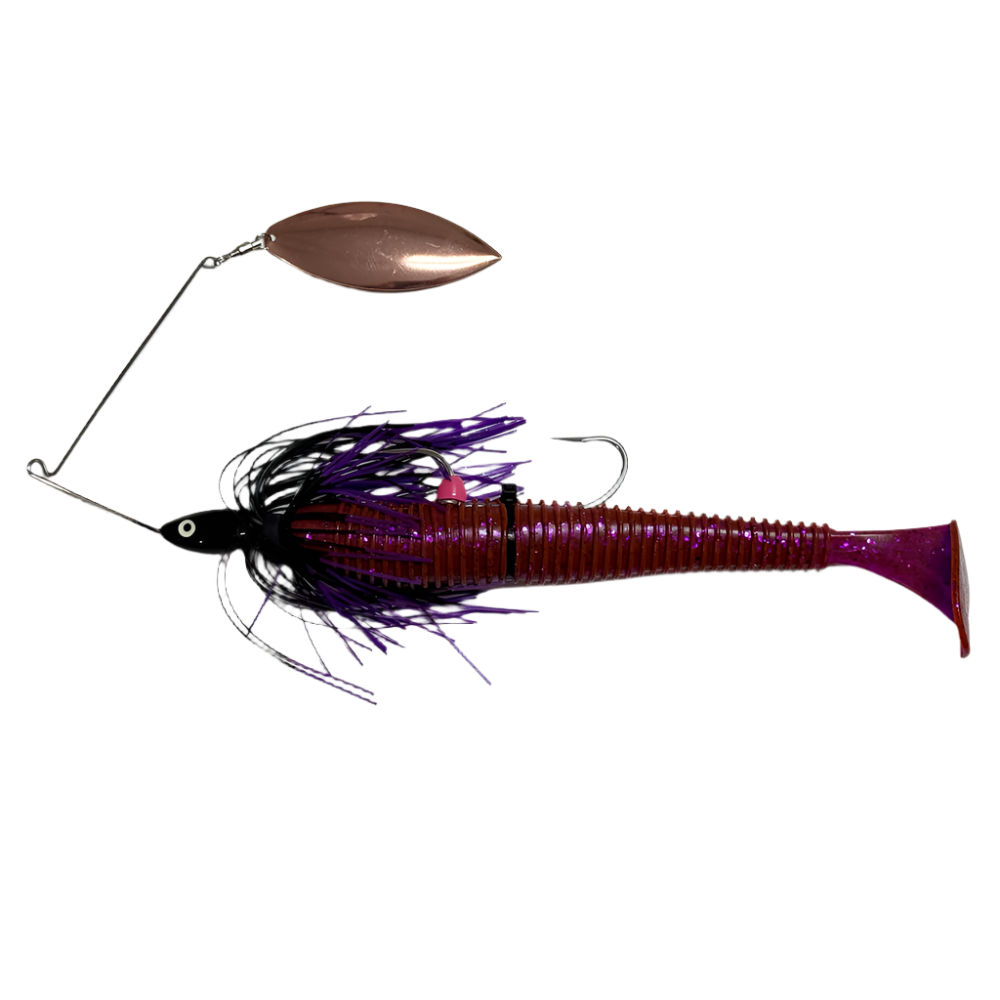 SCOPE BAIT 200mm Primal Paddle 1oz Black/Purple