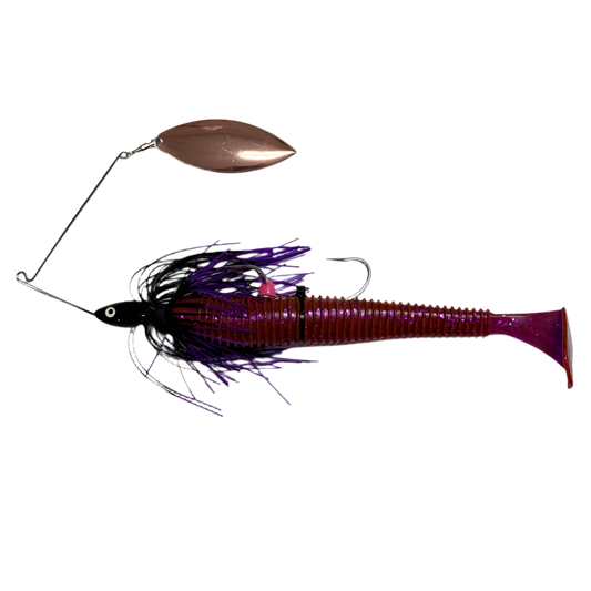 SCOPE BAIT 200mm Primal Paddle 1oz Black/Purple