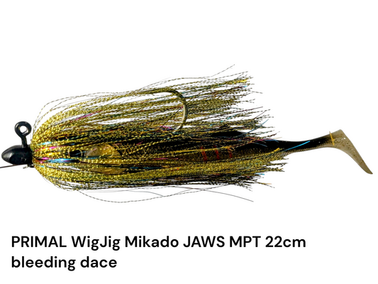 Primal WigJig Mikado JAWS MPT 22cm bleeding dace