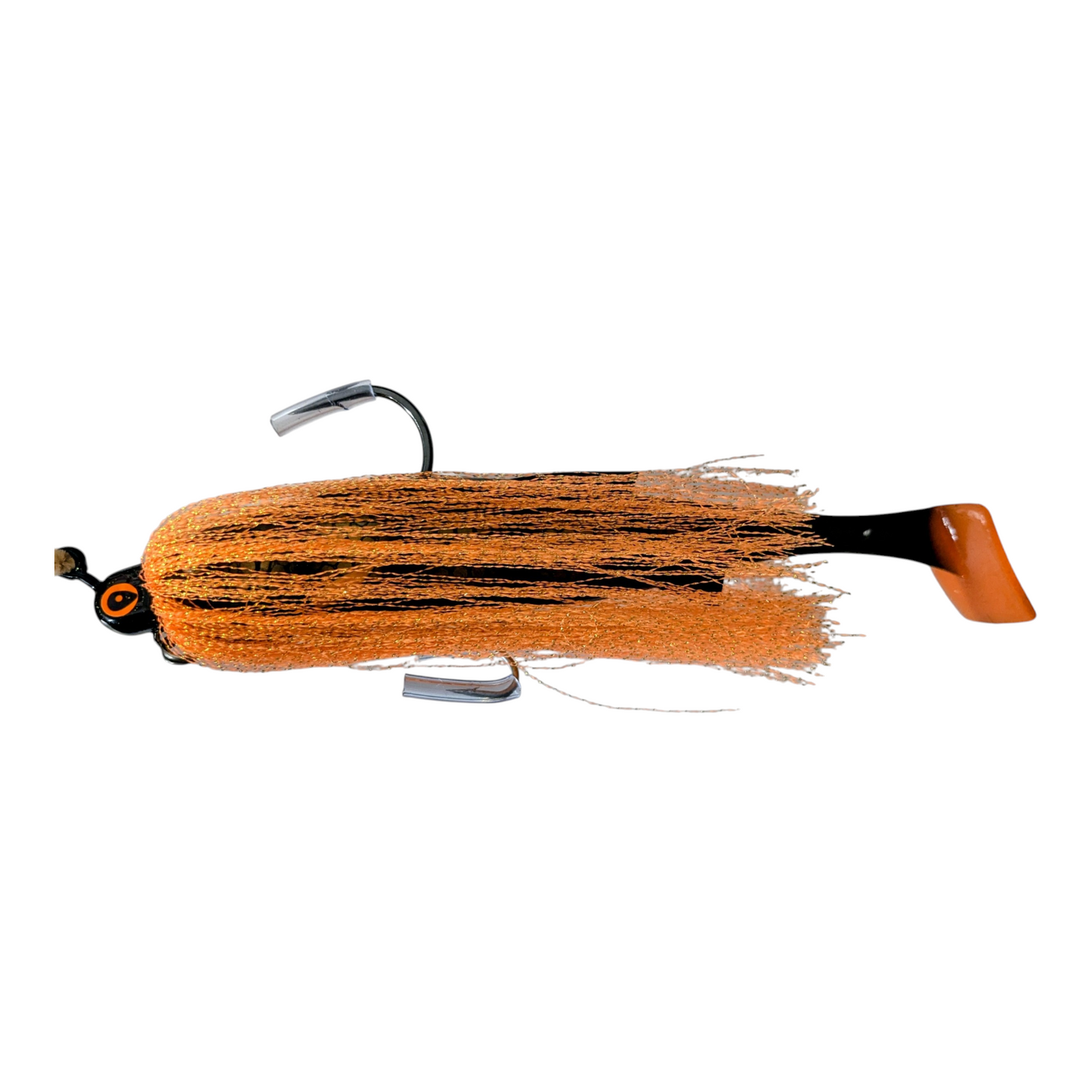 Black fluoro orange glow in the dark
